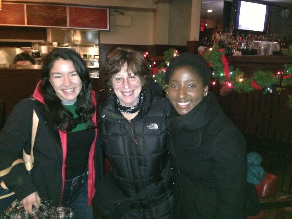 Lauren Galvan, Dr. Irene Glasser, and Ganaelle Joseph-Senatus