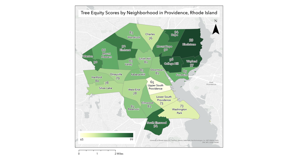providence neighborhood map