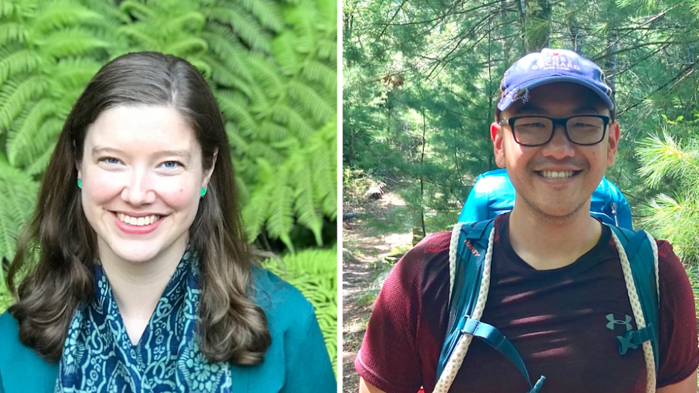 Headshots of Lauren Yapp and Po-hun “Tommy” Chou