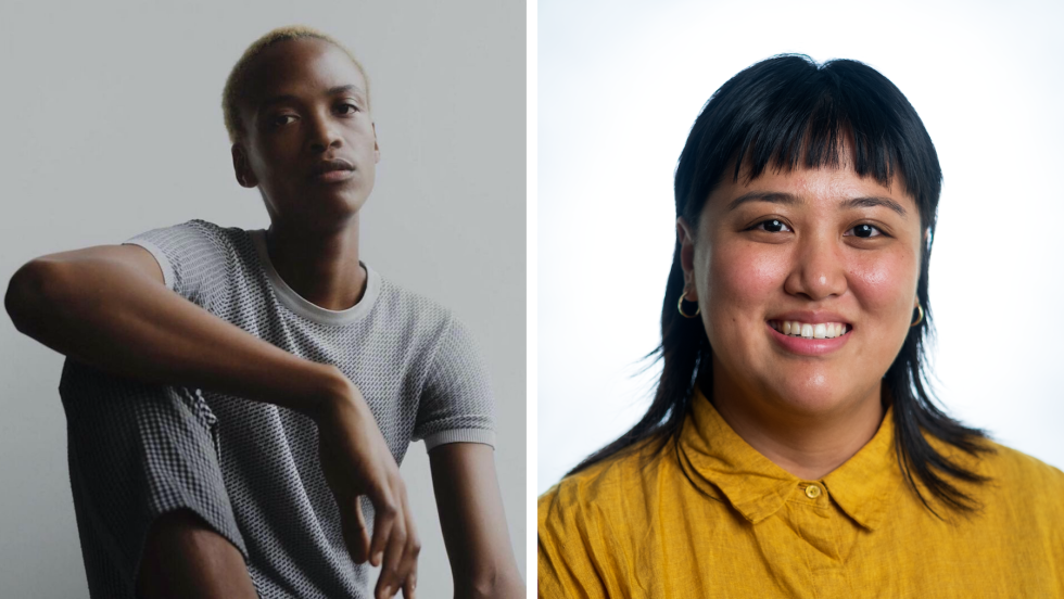 Headshots of Luvuyo Nyawose and K Yin